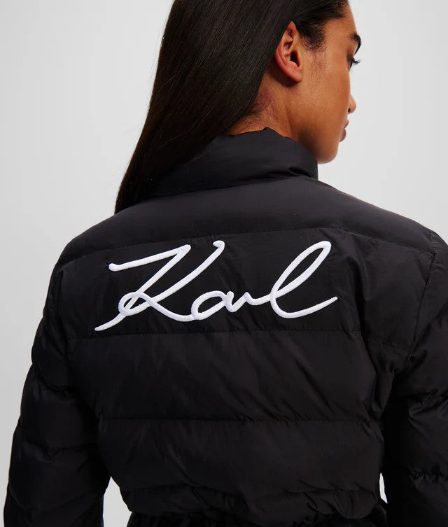 Chaqueta Signature puffer jacket