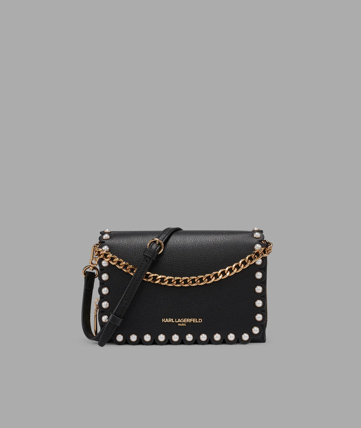 Bandolera lourdes con perlas