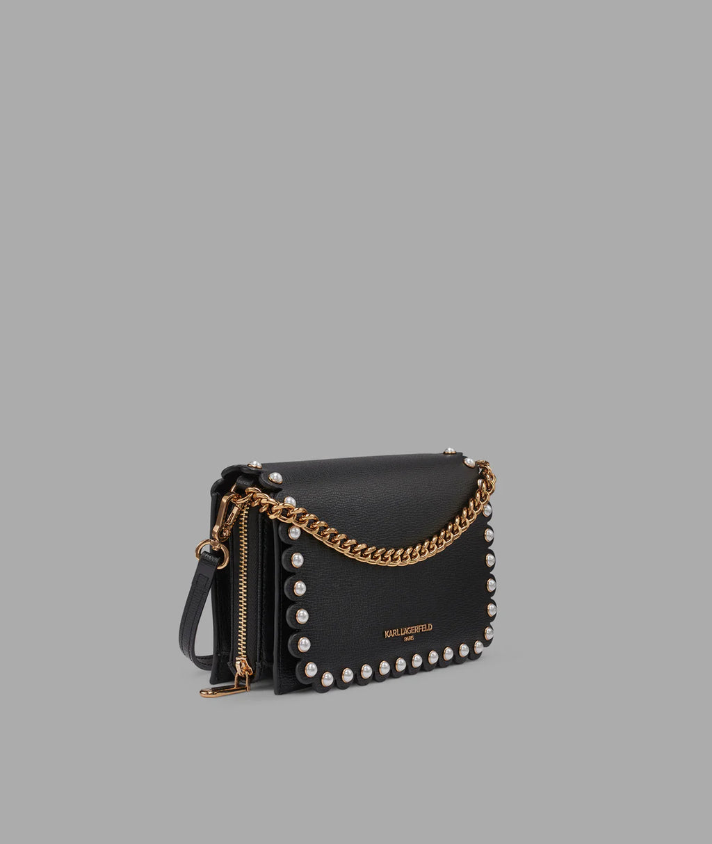 Bandolera lourdes con perlas
