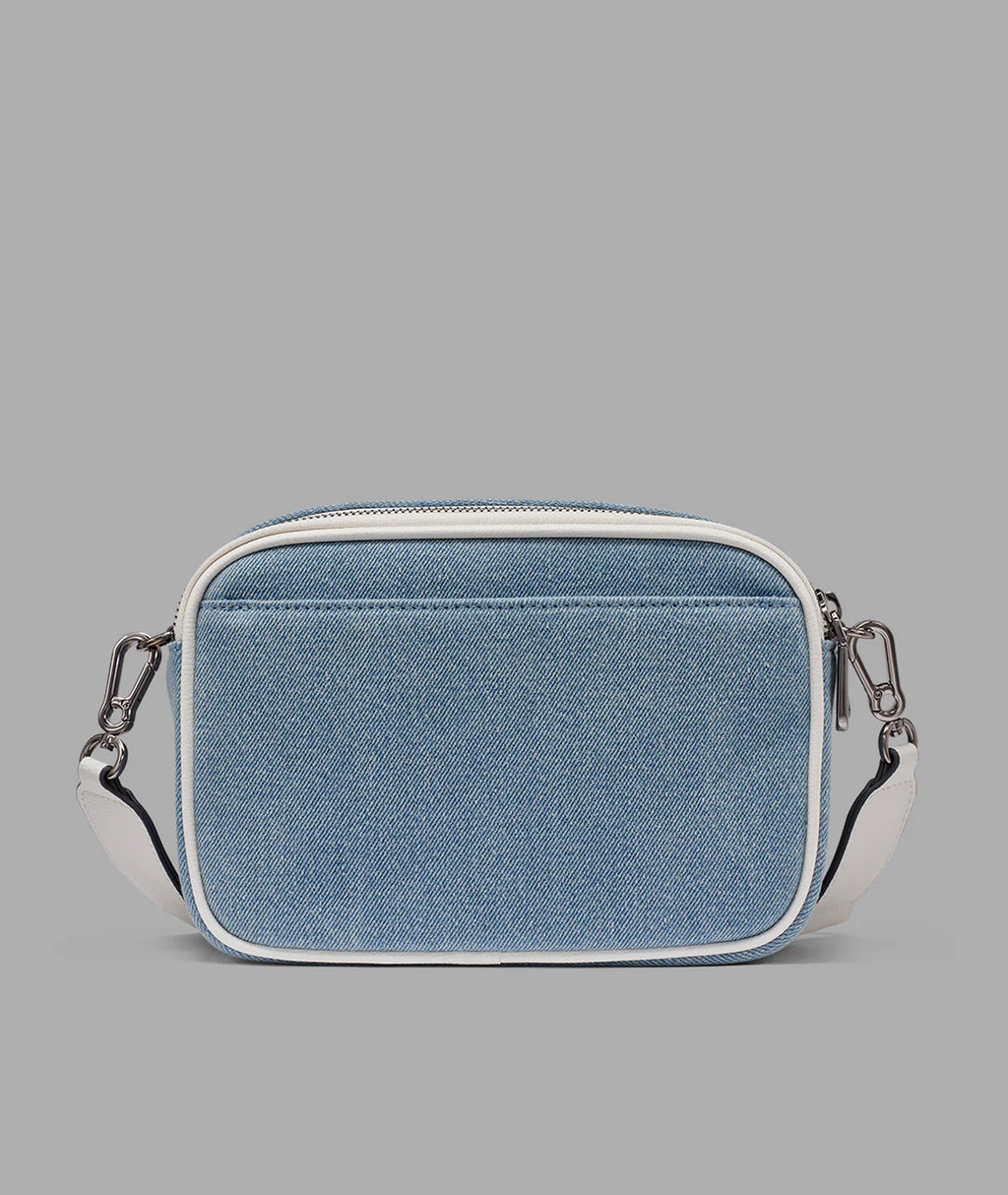 Bolso bandolera Maybelline de mezclilla con broche doble