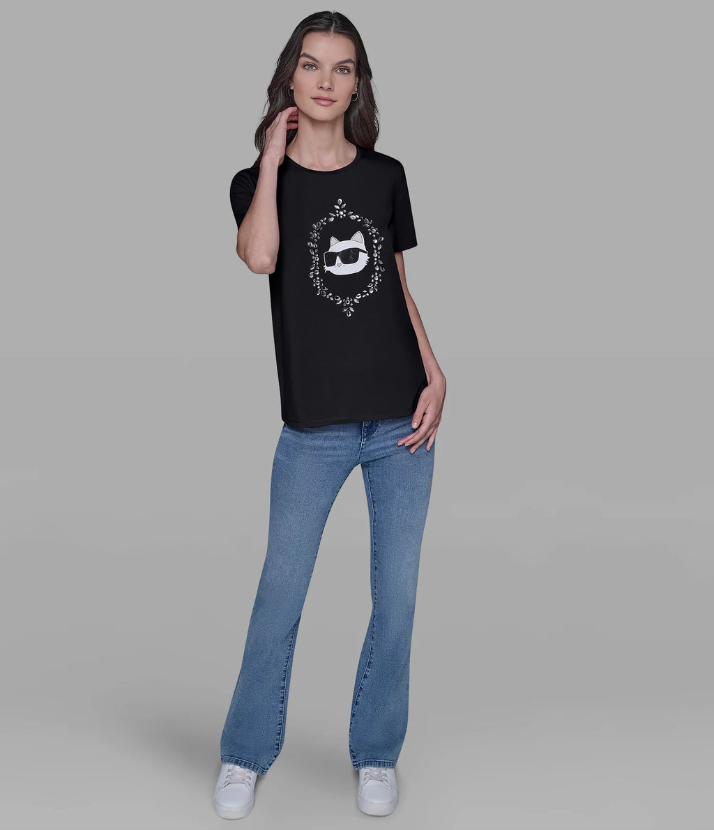 Camiseta Con Marco Chouppette