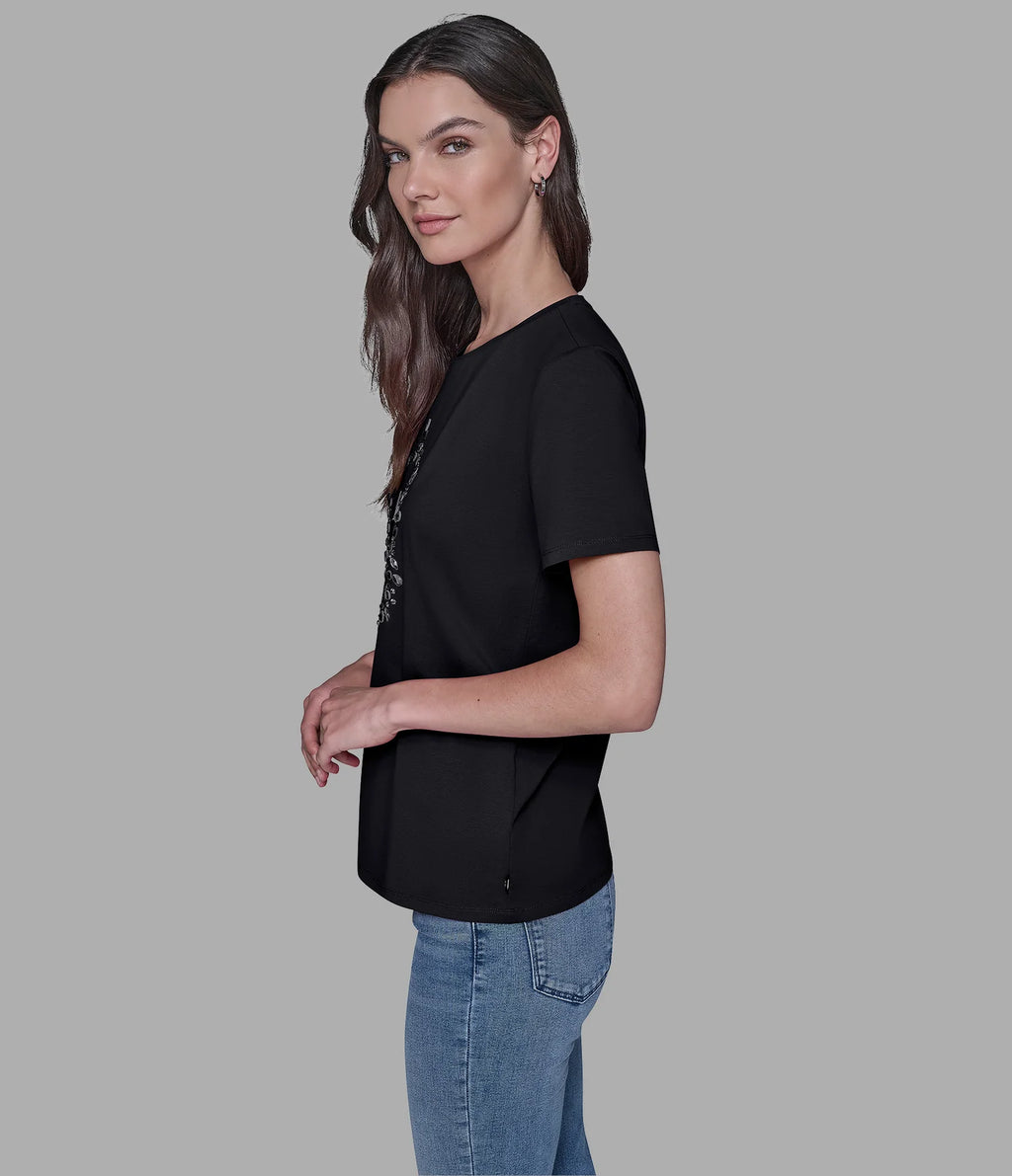 Camiseta Con Marco Chouppette