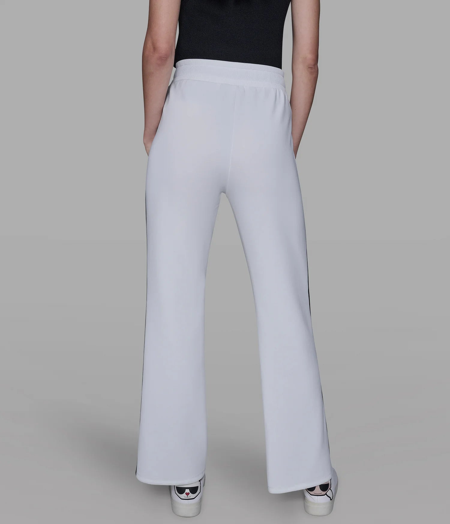 Pantalones de chándal con cinta con logo multicolor