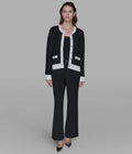 Cárdigan o chaqueta de Punto Crochet Karl Lagerfeld Mujer