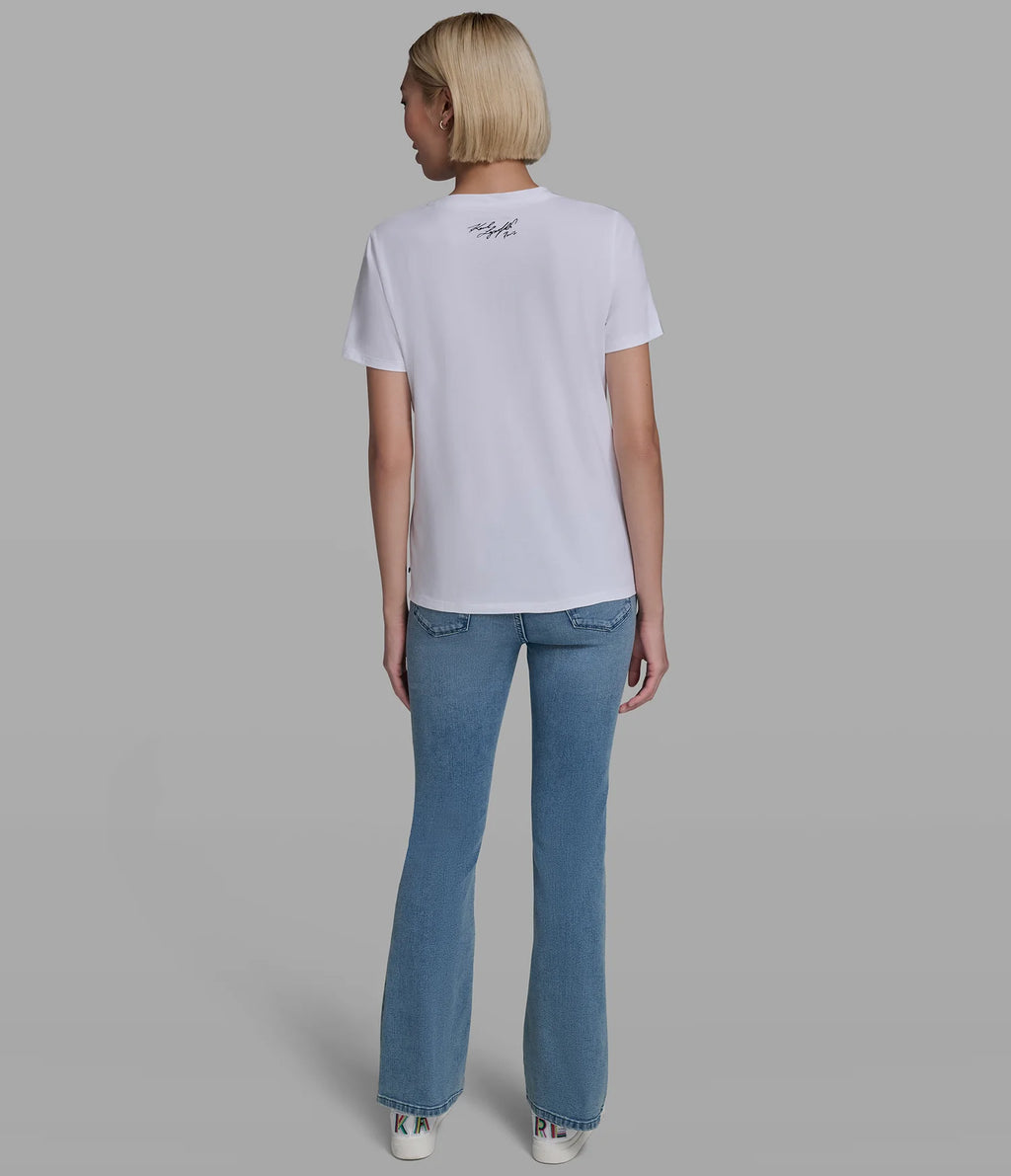 Blusa atelier duo logo tee